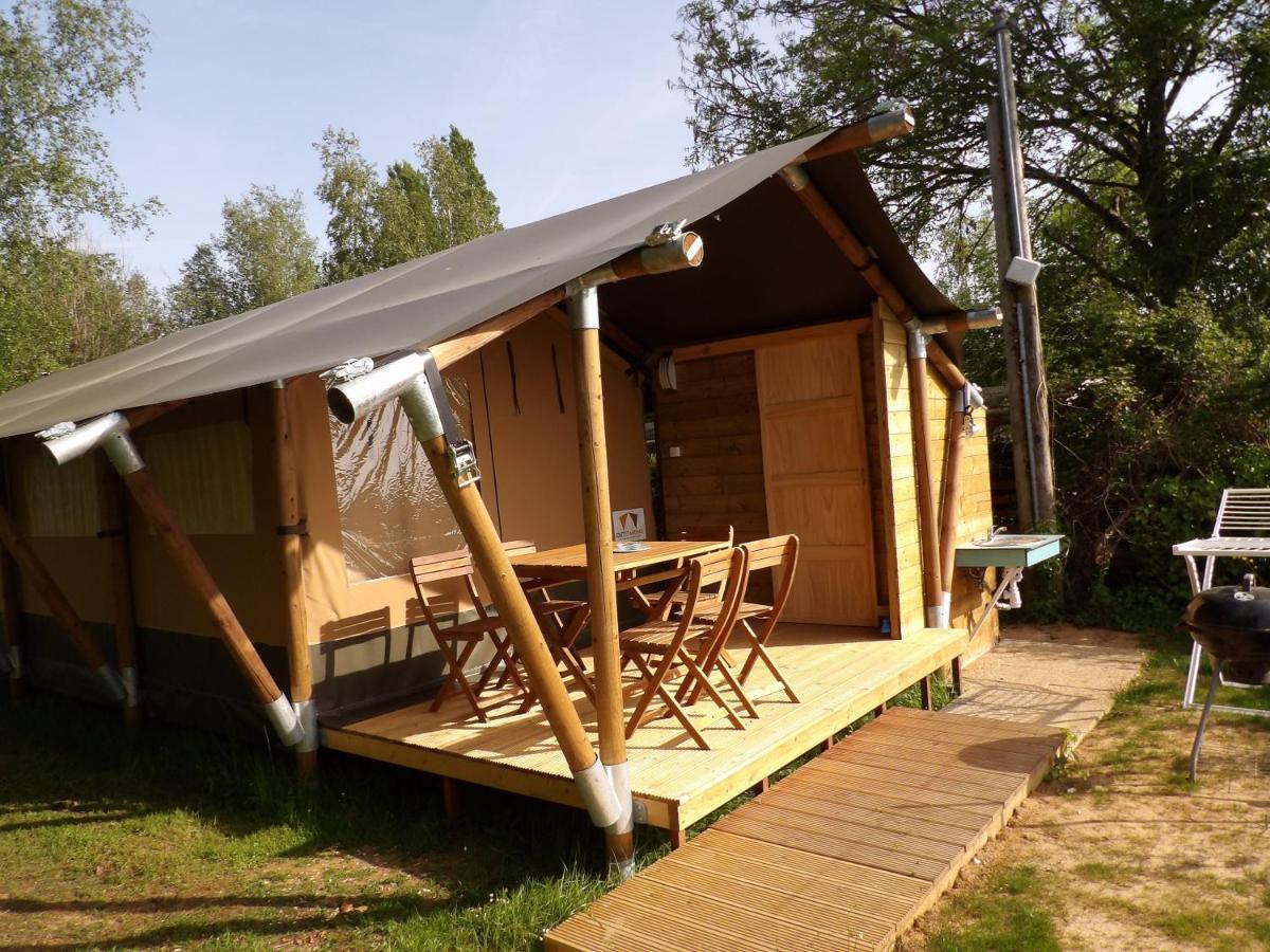 Camping Smile&Braudieres Mézières-sous-Lavardin Exterior foto