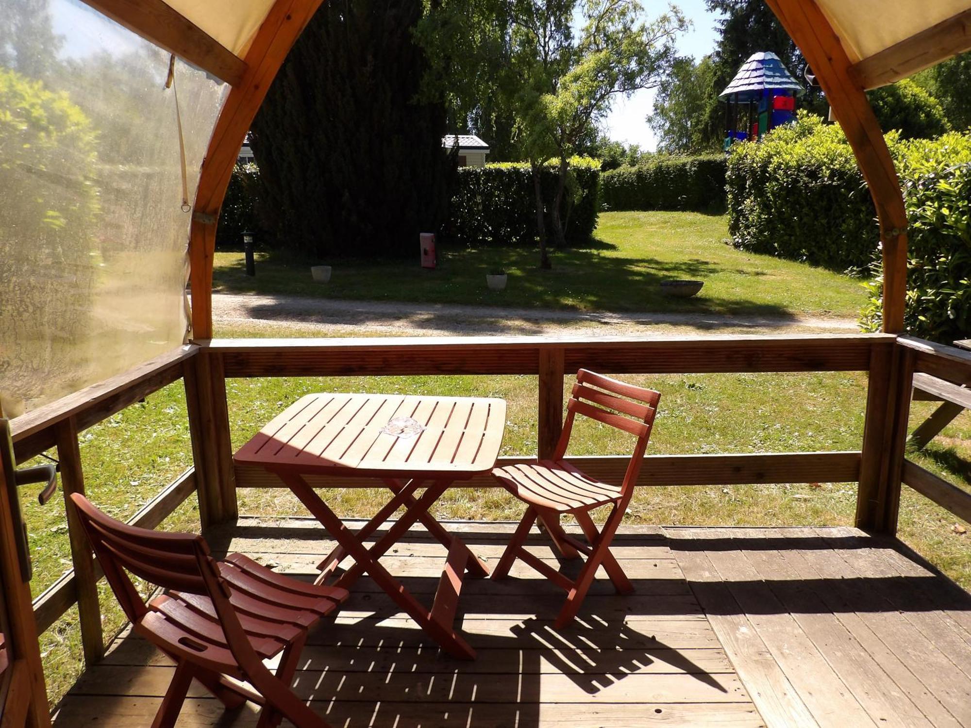 Camping Smile&Braudieres Mézières-sous-Lavardin Exterior foto
